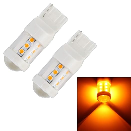 Luces, 2 PCS T20 / 7440 4.5W DC 12V Automóvil Cerámica Luces ...
