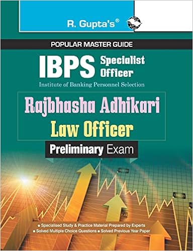 IBPS SO Rajbhasha Adhikari/Law Officer Exam Guide