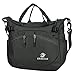 Vbiger Messenger Bag Handbags For Women Waterproof Nylon Fabric Shoulder Bag (Black)