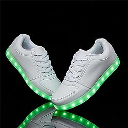 YuanRoad Unisex LED Shoes Light Up Shoes for Women