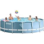 Intex 15' x 33" Prism Frame Above Ground Swimming Pool Set with Pump | 28721EH