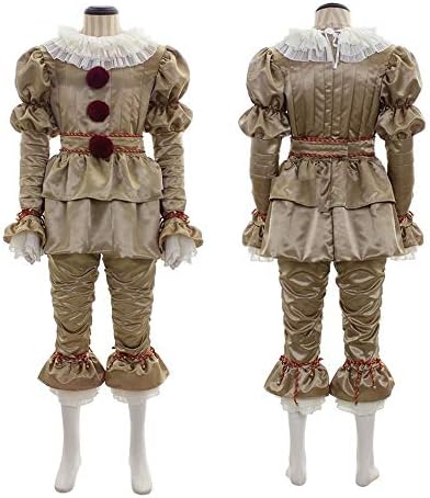 Men's Adult Dancing Clown Joker Dressed Up Halloween Costume Party Outfit