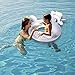 ToyerBee Pool Floats, 45’ x 32’ x 30’, Inflatable Unicorn Tube with Glitters, Swimming Pool Tube, Raft Decorations for Kids& Adults