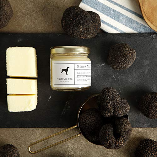 TRUFFLES USA Black Truffle Butter 2.82 oz Jar Imported from Italy