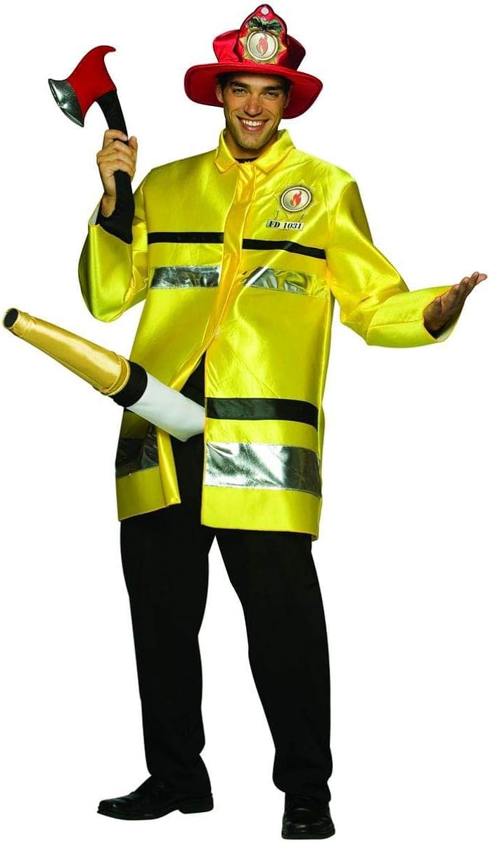 The Fire Extinguisher Adult Costume One Size Clothing