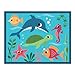 Mudpuppy Under the Sea – 12 Piece Puzzle with Reusable Zipper Pouch Featuring Colorful and Fun Illustrations of Ocean Creatures Perfect for Easy Storage and Travel