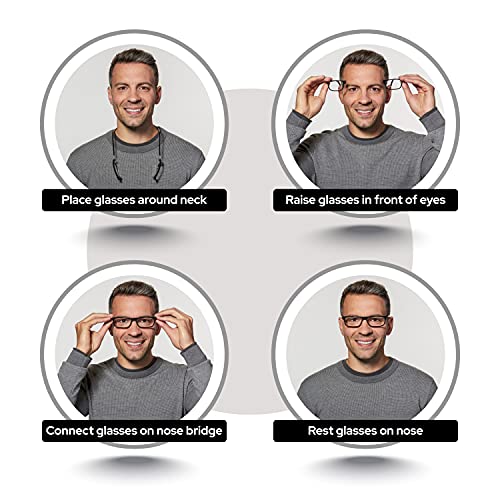 CliC Reading Glasses, Computer Readers, Replaceable Lens