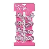 Style It Up Large Clear Hair Bobbles