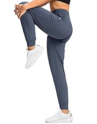 G Gradual Women's Joggers Pants with Zipper Pockets