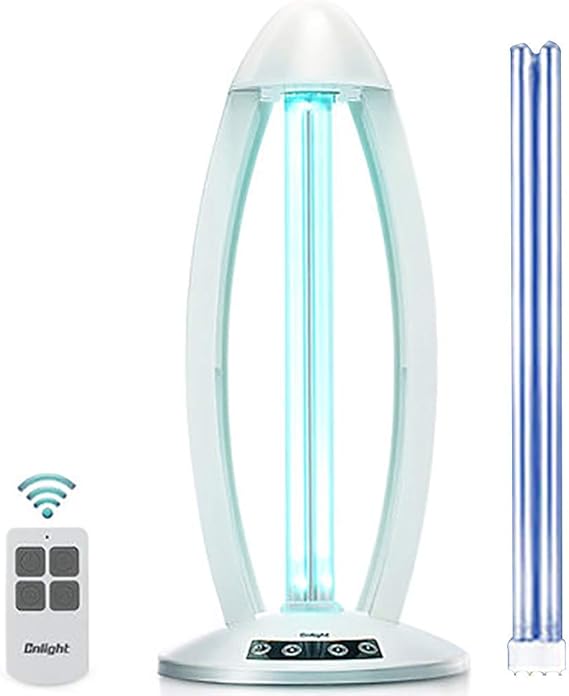 Lámpara de desinfección ultravioleta Purificador de aire a lámpara ...