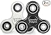 Fidget Spinners Prime (Two Pack) Stress Reducing EDC Tri Spinning Hand Fidget Toys for Kids and Adults with Anxiety 3 - 5 Minute Spin Times Non 3D Printed (Black / White)