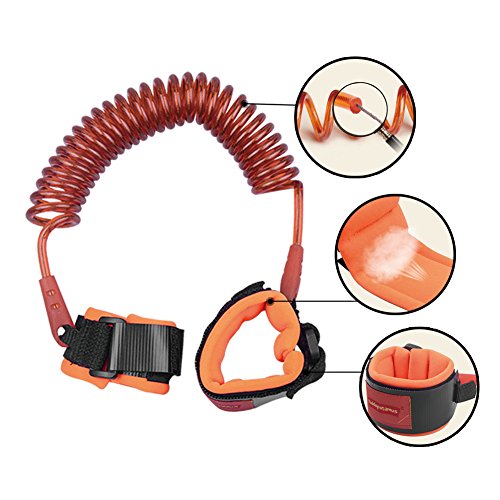 OFUN Toddler Harness Safety Leashes, Baby Leash for Walking, Anti Lost Wrist Link 2.5m, Walking Safety Harness for Kids, Toddler Leash Harness - Thumbnail 2