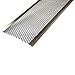 Spectra Metal Sales GS501LC25 Armour Screen Gutter Guard, Corrosive Resistant Aluminum, Easy to Install with Self-Locking 