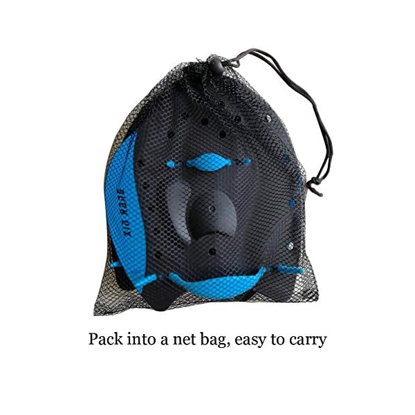 Swim Paddles Swimming Power Paddles for Training Aid with Adjustable