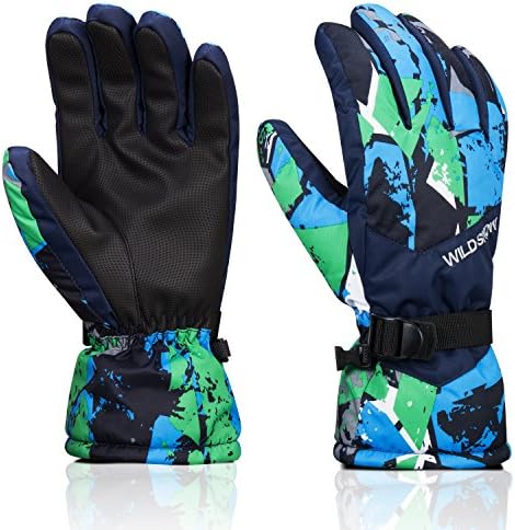 Ski Gloves, MoHo Winter Gloves -30°F Coldproof Warm Waterproof Gloves Men’s Women’s Windproof Snow Gloves for Skiing, Snowboarding, Skating, Running, Cycling, Hiking, and Other Outdoor Activity