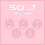 So? Womens Fresh Floral Body Mist Fragrance Spray 100ml Vegan Cruelty Free view 4
