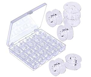 Amazon.com: 25Pcs Empty Bobbins Sewing Machine Spools