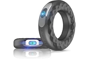 GIBBAR Newly Silicone Cock Ring for Men Easy to Clean Silicone Ring Soft and Waterproof Gifts for Men Redeeming Love 09