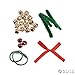 Jingle Bell Wreath Ornament Craft Kit - Crafts for Kids and Fun Home Activities