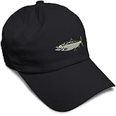 Speedy Pros Soft Baseball Hat Embroidered Dad Hat Fish Steelhead Embroidery Men & Ladies Baseball Cap Cotton
