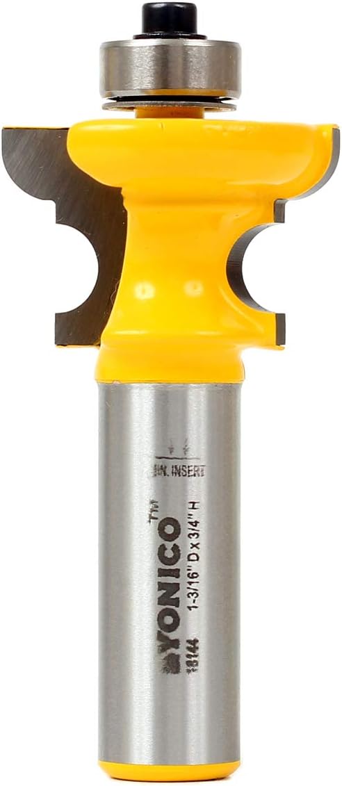 Yonico 18144 3/4-Inch Window Sill Router Bit 1/2-Inch Shank, 0.5 inches x 0.75 inches