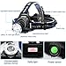 Diateklity Super Bright LED Headlamp Headlight Flashlight with Zoomable 3 Modes, XM-L CREE T6 LED 1000 Lumens, Hands-Free Headlight with Rechargeable Batteries for Biking Camping Hunting Running Rainy