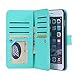 iPhone 6s Plus Wallet Case,Lumsing Pattern iPhone 6 Plus Case Detachable Leather Wallet Case Cover for Apple iPhone 6/6s Plus 5,5