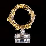 Fairy Lights Battery Operated - Non Blinking- 9ft 8in - Set of 1, Warm White