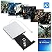 MMUSC External Dvd CD USB 3.0 Burner Writer Drive Player High Speed Data Transfer for Laptop/Desktop/Macbook/Mac OS/Windows10/8