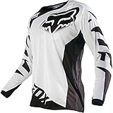 Fox Racing 180 Race Airline Men's Off-Road Motorcycle Jerseys - White / X-Large