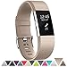 GEAK Fitbit Charge 2 Replacement Bands,Large,Champagne