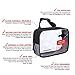 TSA Approved Clear Travel Toiletry Bag-Quart Sized with Zipper-Airport Airline Compliant Bag/Bottles-Men's/Women's 3-1-1 Kit+Travel (Hanging Bag))
