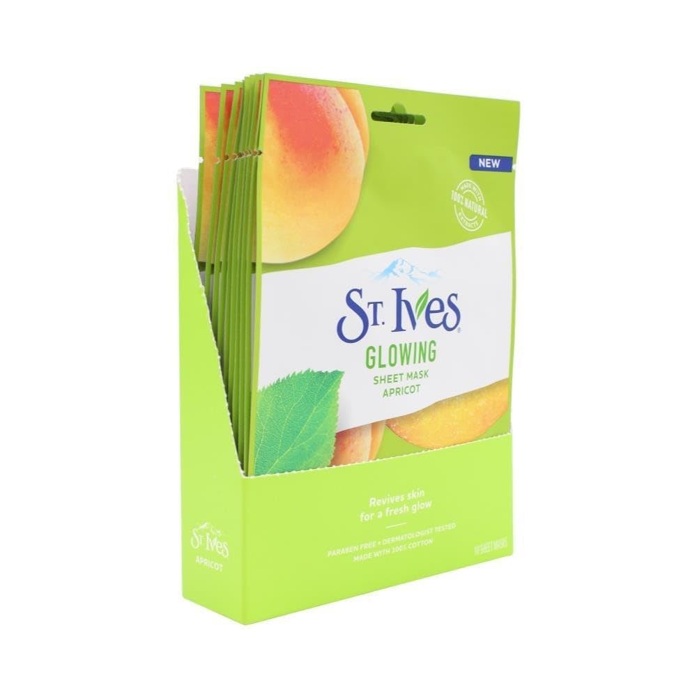 St Ives Sheet Mask 23ml Glowing Apricot — image 1