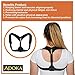 ADOKA Best Posture Corrector for Women and Men, Boys, Girls, Kids - Best Adjustable Posture Brace for Improve Bad Posture - Perfect Upright Posture Corrector Shoulder Plus Size Device
