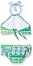 Kanu Surf Girls' Mahina Beach Sport Halter Bikini 2-Piece Swimsuit