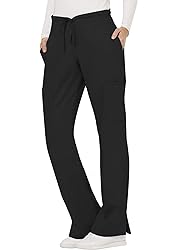 Cherokee Women's Mid Rise Moderate Flare Drawstring