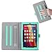 ULAK Amazon Fire Case, Fire 7 Case - Premium PU Leather Folio Stand Case Flip Cover Ultra Lightweight Slim-shell for Amazon Fire Tablet 7