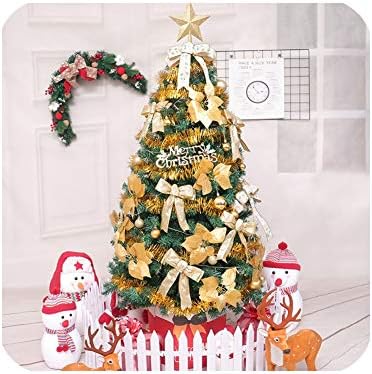 75個 早割クーポン セット1 5 M 1 8 ゴールド Euプラグホームデコレーション雪新年トッパーツリー装飾品 1 8m M人工クリスマスツリー セットs