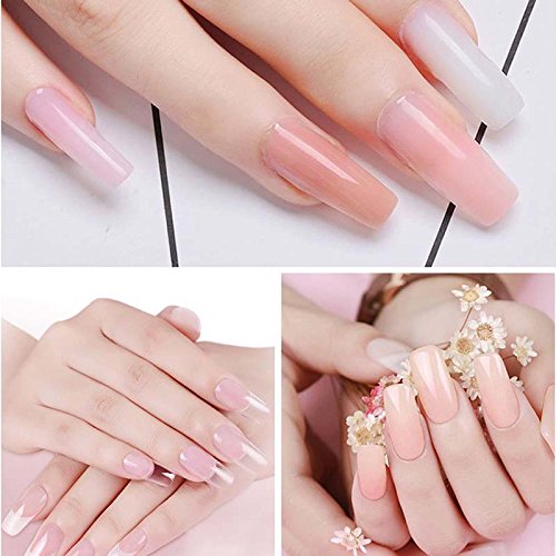 Makartt P-01 Poly Gel Kit PolyGel Nail Enhancement Professional Nail Technician All-in-One French Kit