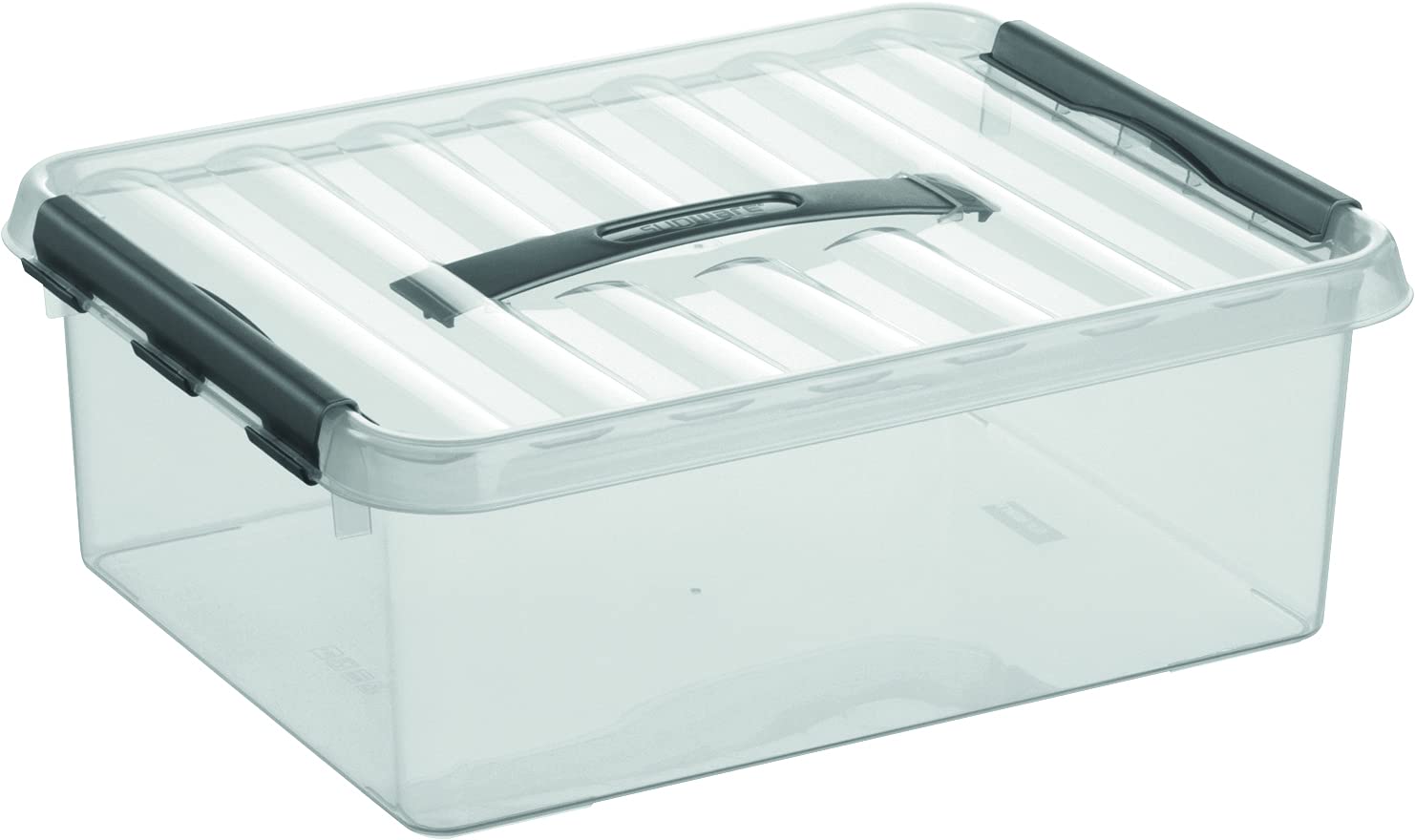 Sunware Q-Line Storage Box 12 Litre Transparent Colour — image 1