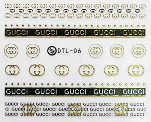 Luxury Nail decals- Designer- Nail - Stickers