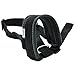 Niteangel Quick Fit Nylon Dog Muzzle, Adjustable Loop, X-Large, Black
