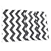 Women's Chevron Patterned Infinity Scarf with Zipper Pocket (Gray)