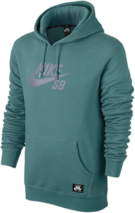Amazon.com: Nike SB Men's SB Pullover Reflective Icon Hoodie, Catalina Silver, LG: Sports & Outdoors