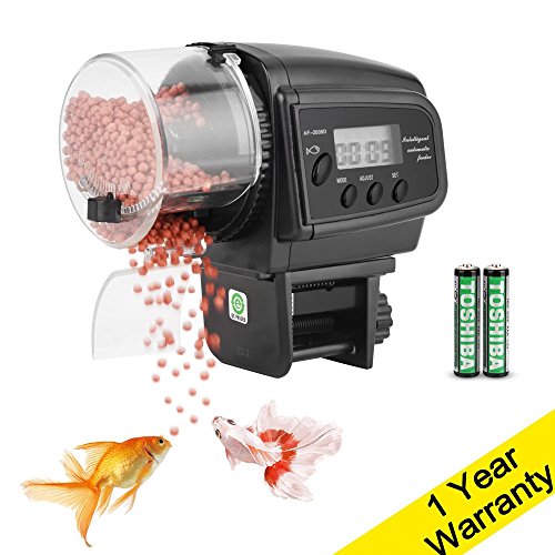 Datoo Aquarium Fish Feeder Automatic Fish Tank Auto Fish Food
