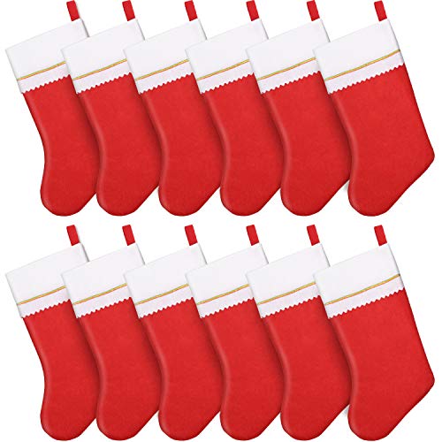 6 Blulu+Christmas+Stockings+Fireplace+Decoration