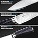 Chef Knife, VIPON 8 inch High Carbon Stainless Steel Kitchen Knife Ergonomic Handle Durable Blade Sharp Butcher Knife with Guard&Gift Box