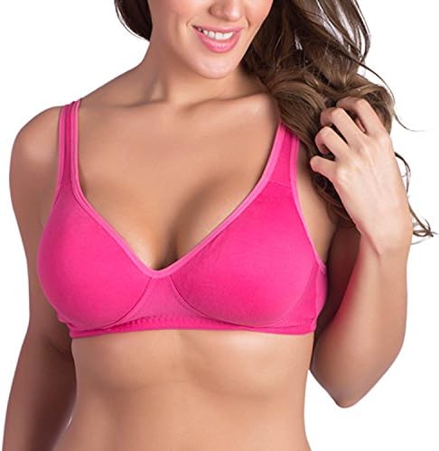 Rajnie Women's Full Cup Padded Non Wired Bra