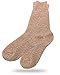 Eedor Fuzzy Winter Socks for Women - Warm, Soft, Fluffy & Cozy Socks - Slipper, Lounge & Sleeping Crew Wear
