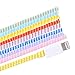 Joseche DIY Wire Cable Protectors/Cable Sleeves/Cable Wrap/Wire Organizer for Charger, Headphone,Charging Data Cable,140 cm Colorful Universal Spiral Strain Relief Cord Saver (140 CM [8 PCS])